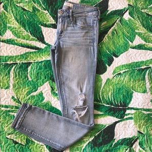 Abercrombie Distressed Skinny Jean